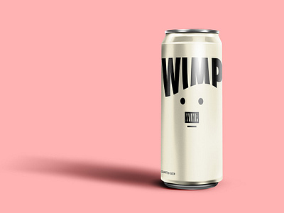 Wimp beer illustration satire