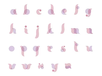 Organic typeface curves font graphic design type type art type design typeface typogaphy