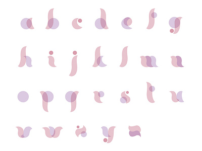 Organic typeface curves font graphic design type type art type design typeface typogaphy