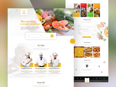 Smart Chafe Home Page chafe service cooking app cooking web tempalte design design art graphic design interaction design restaraunt template design ui design uiux ux design web design web template