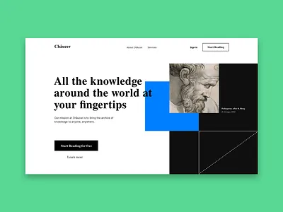 Day 3 - Landing Page dailyui dailyui 003 dailyui3 landing page uiue