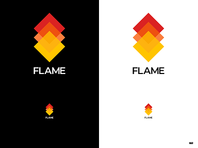 Daily Logo Challenge 10/50: Flame affinity designer dailylogochallange design logo logo design vector