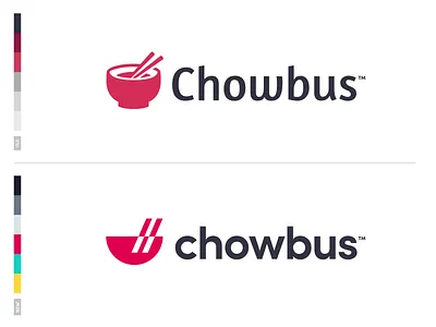 chowbus - rebrand app branding design icon identity illustration iphone logo mark vector