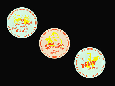 Islander - Brand Identity american brand identity brunch cool food modern restaurant restaurant design vintage