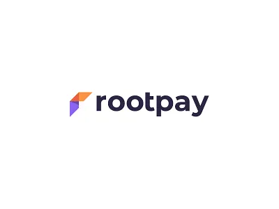 Rootpay agency brand branding clean design digital agency flat graphic design icon identity logo logo design minimal modern typography vector