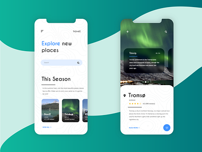 Travel App app branding design mobile ui uidesign ux