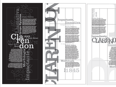 Study of Clarendon Font