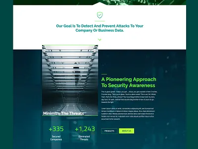 Digital Security Web branding corporate design elementor pro guadalajara interface mexico ui ux