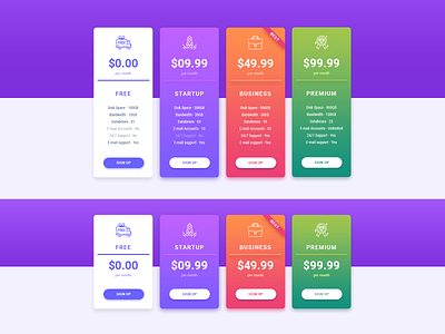 Gradiantor Responsive Price Tables codecanyon colorfull flat design interactive membership card membership plan modern design price list price table price tag pricing plan pricing plans pricing table pricing tables responsive design responsive web design responsive website design typography ui ux uidesign