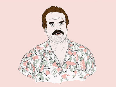 Chief Hopper david harbour hopper netflix stranger things