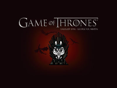 Game Of Thrones diseño ilustración vector web