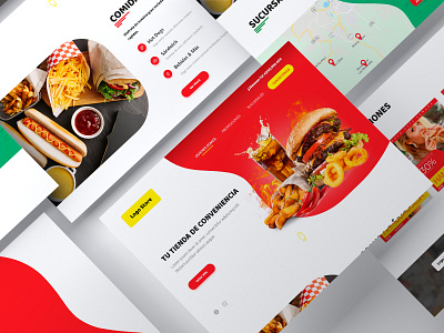 Convenience Store Landing Page adobexd design flat food minimal mockup nicaragua prototype store ui ux web webdesign website