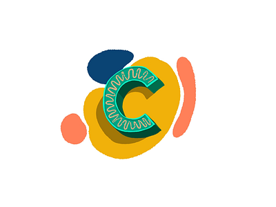 Colour and Shading Experiments colour dimension lettering shadow