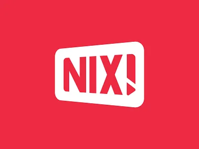 Nix branding design geek identity logo typography