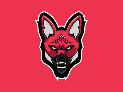 Red Canids E-Sports Logo branding design esports gaming identity league of legends logo streamer twitch