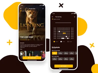 MOVIE TICKET APP UI apps movie ticket ui uidesign