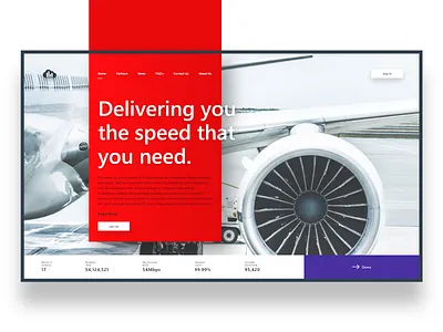 Creative Landing Page Template creative design designer homepage landing speed template ui ui kits web