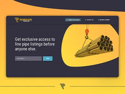 Renegade clean construction industrial ui website