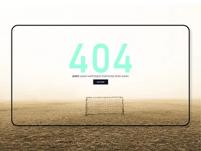 ATHLEAD | Website - 404 Error Page 404 404 error 404 error page 404 page 404page athlead branding derpauloferreira design fotball graphicdesign minimal page pauloferreiradesigner soccer typography uiuxdesign ux webdesign webpage