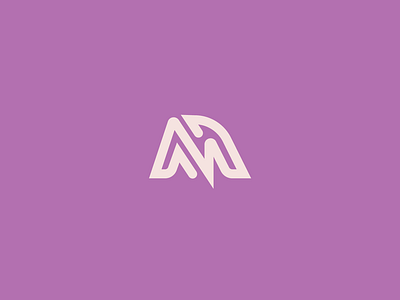 M // Logo commission branding design flat icon identity illustration illustrator logo minimal type typography vector