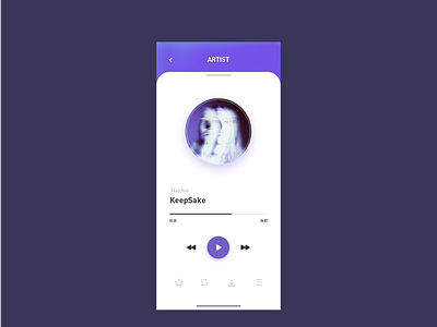 Music Player UI app music music player player player ui ux