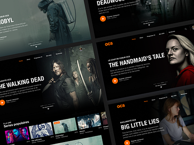 Movie App Concept Design app dribbble figma interface landing page new ui ux web webdesign website