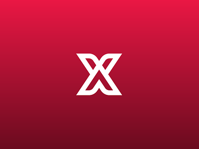 X // Logo commission branding design flat icon identity illustration illustrator logo minimal type typography vector