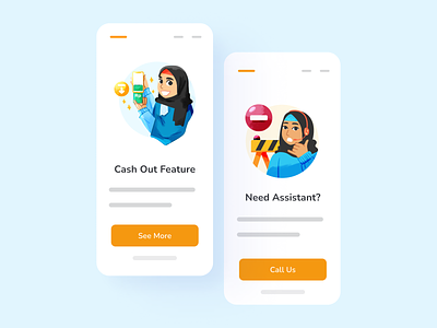 Case Study : Cash Out and Blocker balance behind the scene cash cash out customer customer service danger feedback finance fintech illustration money no entry portfolio study case support ui ux vector warning wip