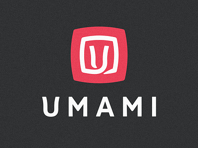 Umami asian asian food cafe fish food app hieroglyph identity japan japanese japanese food logo logodesign logos restaraunt u umami