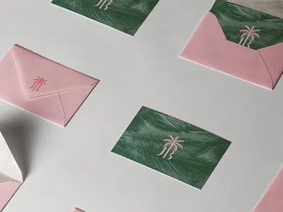 Print Concepts 1 brand identity branding invitations logo print print design tropical wedding