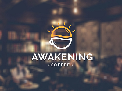 Awakening BG adobe brand identity branding branding and identity branding design coffee design flat logo logodesign logodesigner logodesigns logotype minimal minimalist typography