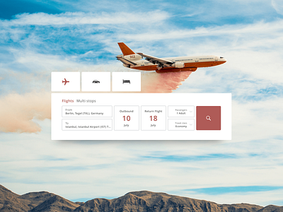 #068 Flight Search booking challenge dailyui dailyuichallenge design flight flight search getaway redesign search sketch ui uidesign vector