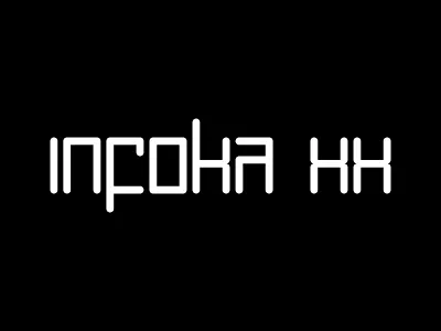 Infoka XX Black design font font design fonts graphic design graphicdesign illustration illustrator photoshop type type art type design typedesign typeface typeface design typeface designer typeface. lettering typefaces typography vector