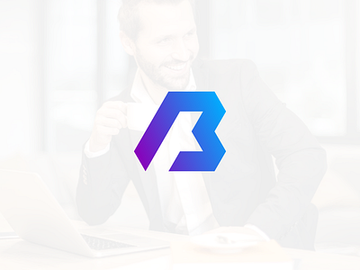 B logo concept 99designs app b logo blue branding design flat geometric icon illustration inspiration internet logo modern mono line simple tech tech design ui vector