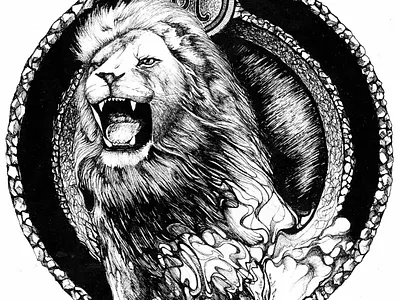 Leo draw rotring tinta