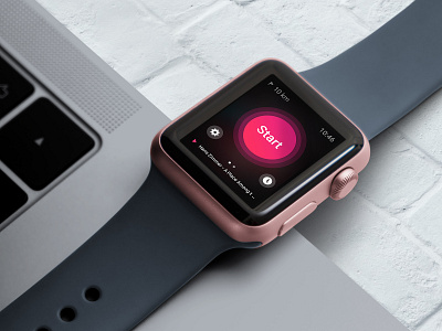 Customizable Smart Watch Mockup app design app mockup app ui apple watch apple watch design apple watch mockup gadget interfacedesign mock up mockup pink psd small screen tech uiux watch watch mockup watch ui wearable