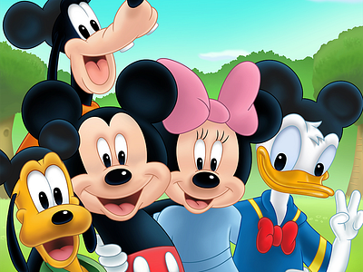 Mickey & Friends disney donald duck goofy mickey mickey friends mickey and friends mickey mouse minnie mouse pluto