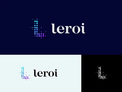Leroi branding identity letter logo typography