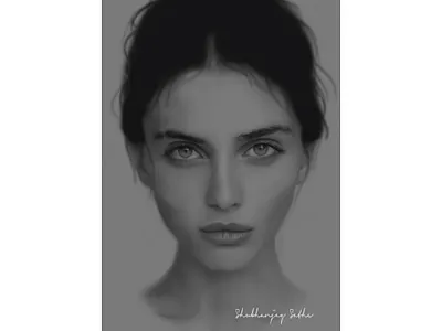 Digital potrait-2 art branding design digital art digital illustration digital painting digitalart graphic design illustration paintings photorealism photorealistic photos photoshop realistic