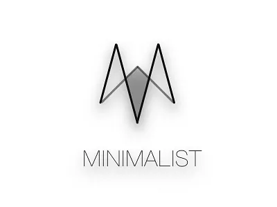 minimalist institute black design idea light logo minimalist ui ux white