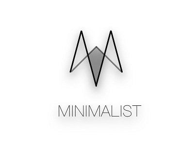 minimalist institute black design idea light logo minimalist ui ux white