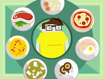 New Year Blessing design digital design illustration motion graphic sketch vector