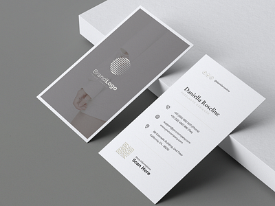 Minimalist Business Card Vol. 28 business card card clean design elegant fashion luxury minimal minimalist modern print print template professional simple template unique