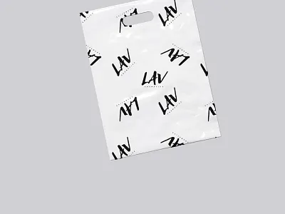 Recyclable shopping bag for LAV COSMETICS 🌿 advertising beauty beauty product brand identity branding cosmetics graphic design logo logodesign logotype marketing minimal mockup mockups packaging typography visualization