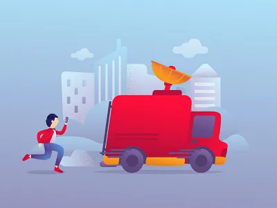 Live streaming done design illustration vector