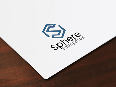 Sphere Logo Design branding clean design flat logo minimal typography vector web