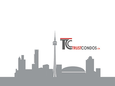 TRUST CONDOS apartment architecture background building business city city lanscape cityscape concept design district header web illustration landscape silhouette skyline skyscraper town vector warehouse