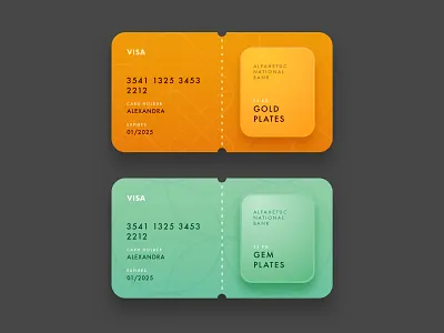 Visa Card Design balance card credit creditcard debit card design package premium visa card visual design
