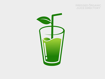 Pressed Organic Juice Directory - Logo brand design branding identity juice juice bar juicery logo logo design organic