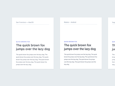 Exploring the System Font Stack fonts typogaphy uidesign